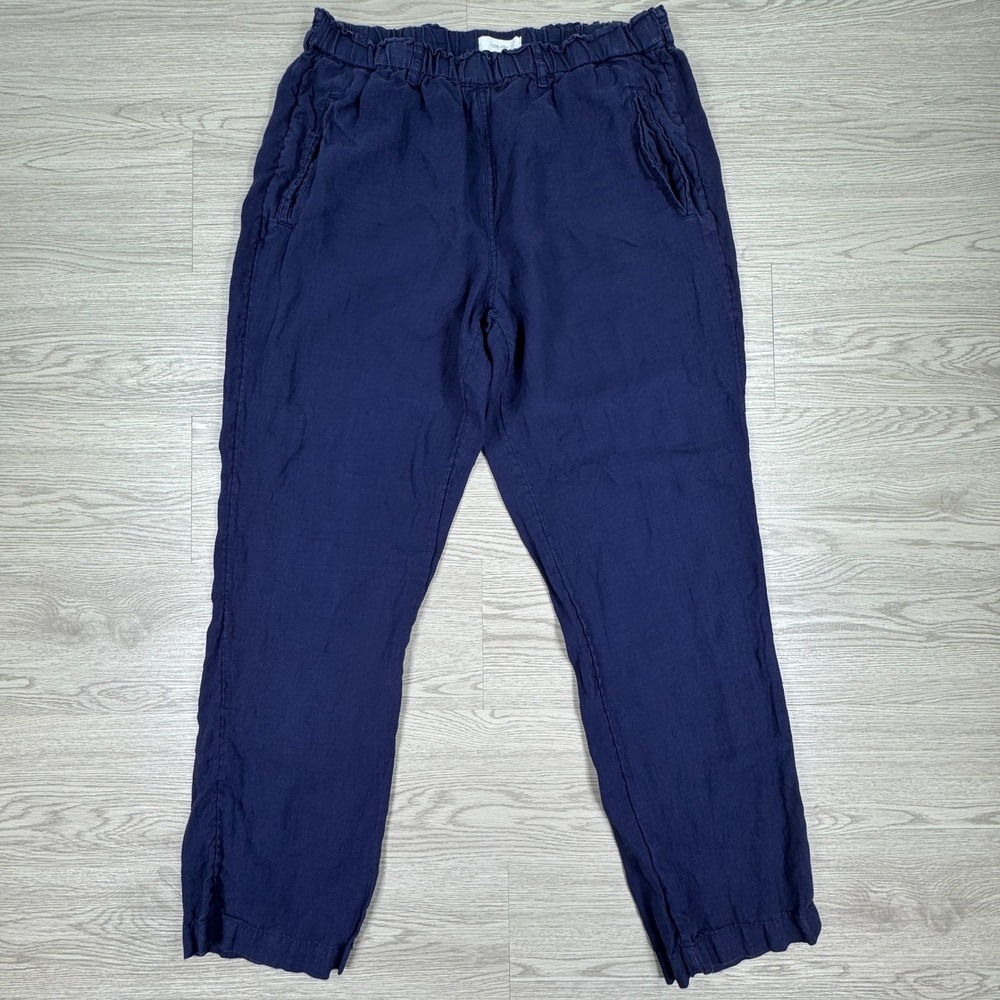 Navy Straight Leg Women's Pants